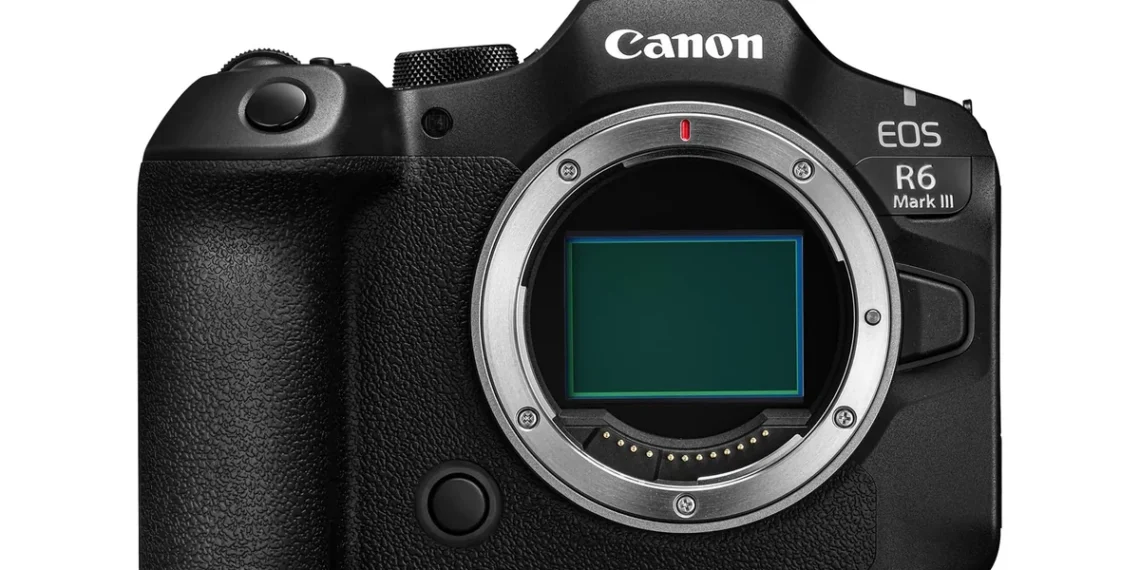 Canon EOS R6 Mark III — official Amazon product image