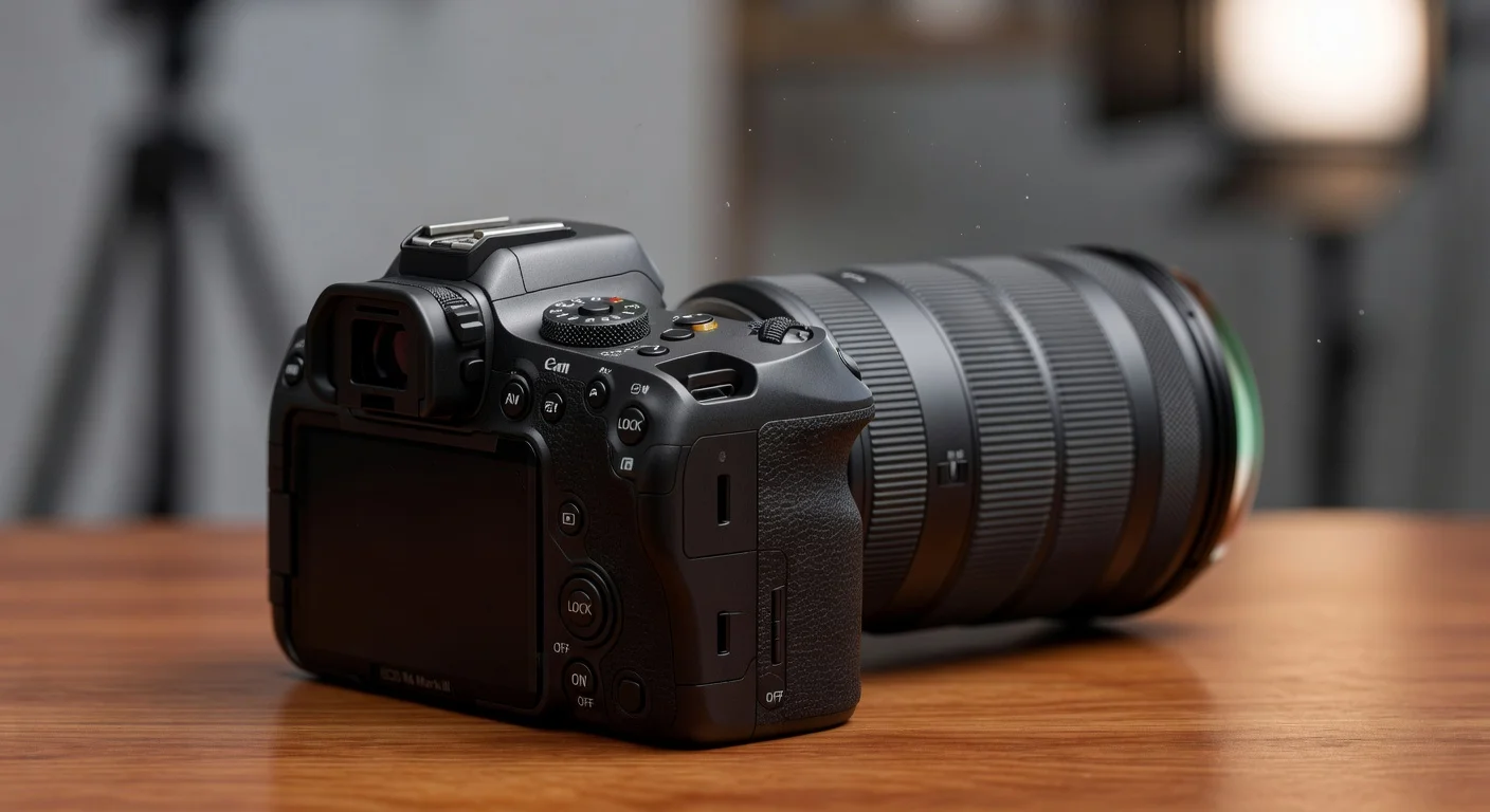 Canon EOS R6 Mark III - detail closeup Canon EOS R6 Mark III - detail closeup