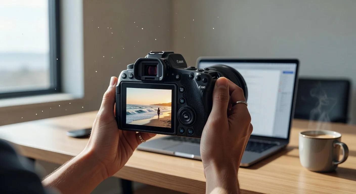 Canon EOS R6 Mark III - in-use shot Canon EOS R6 Mark III - in-use shot