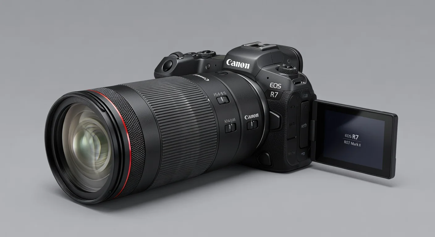 Canon EOS R7 Mark II - side profile