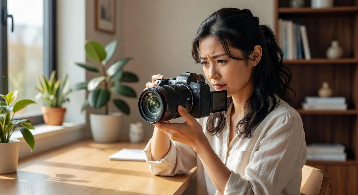 Canon EOS R7 Mark II - in-use shot