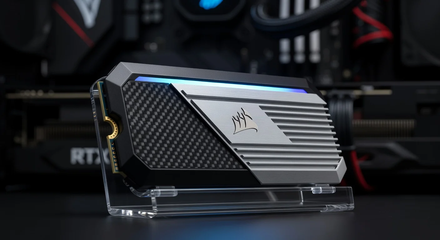 Corsair MP700 Pro - detail closeup