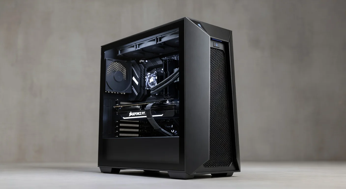 Corsair One i500 - detail closeup