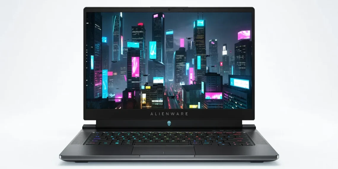 Dell Alienware m19 - front design view