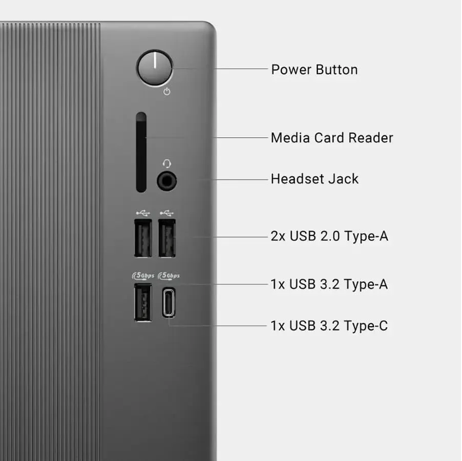 Dell Tower Desktop ECT1250 — Amazon gallery image 1