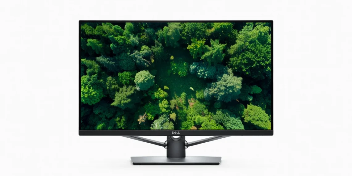 Dell UltraSharp U3225QE - front design view