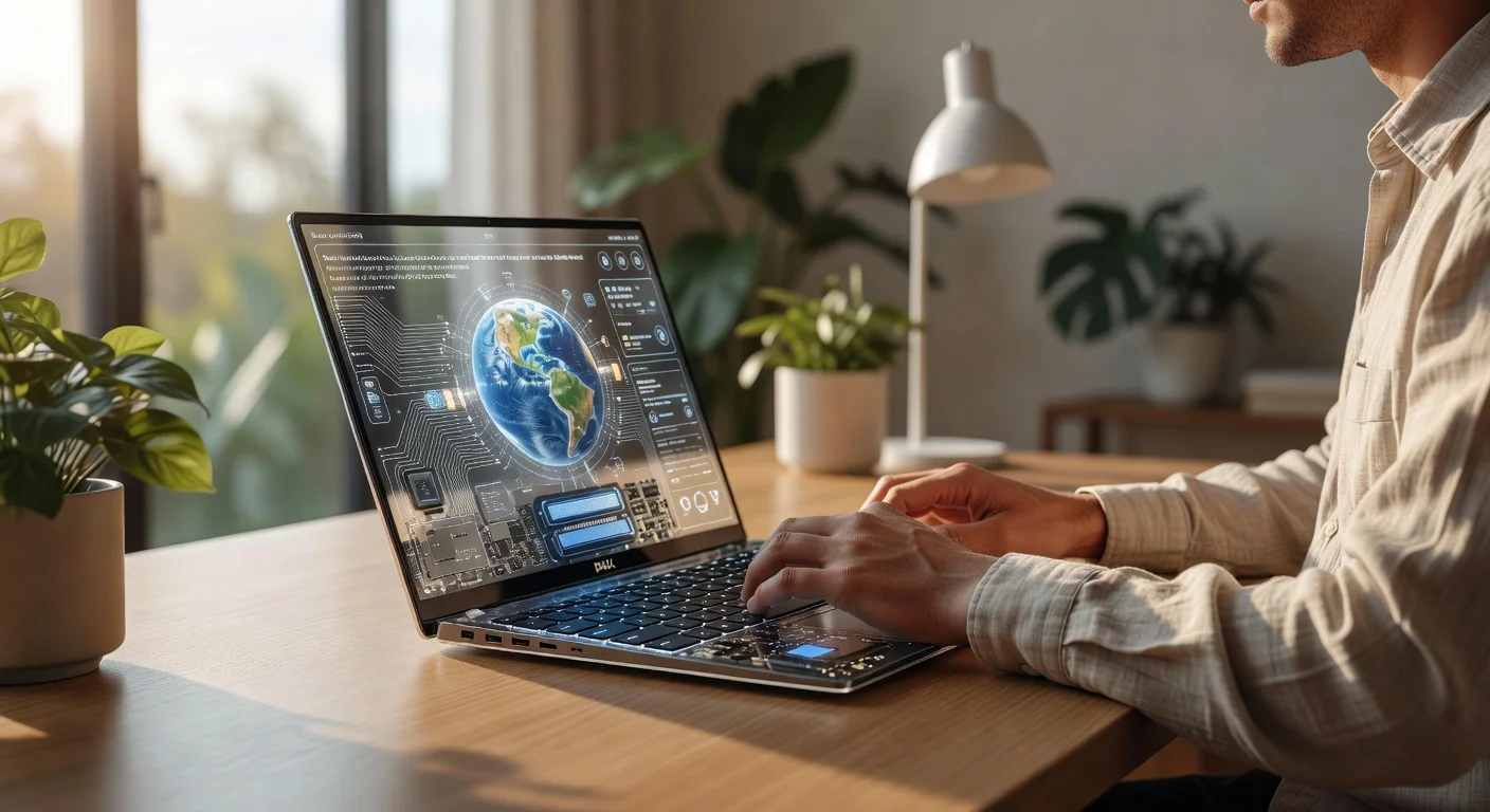 Dell XPS 13 (Next-Gen 2026) - in-use shot