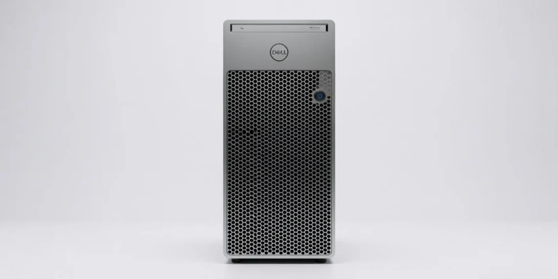 Dell XPS Desktop 8960 - front design view