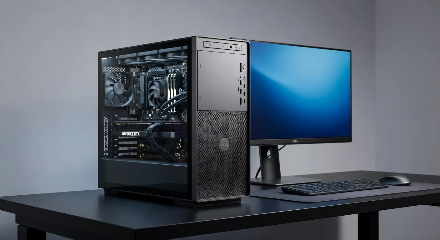 Dell XPS Desktop 8960 - front design view Dell XPS Desktop 8960 - front design view