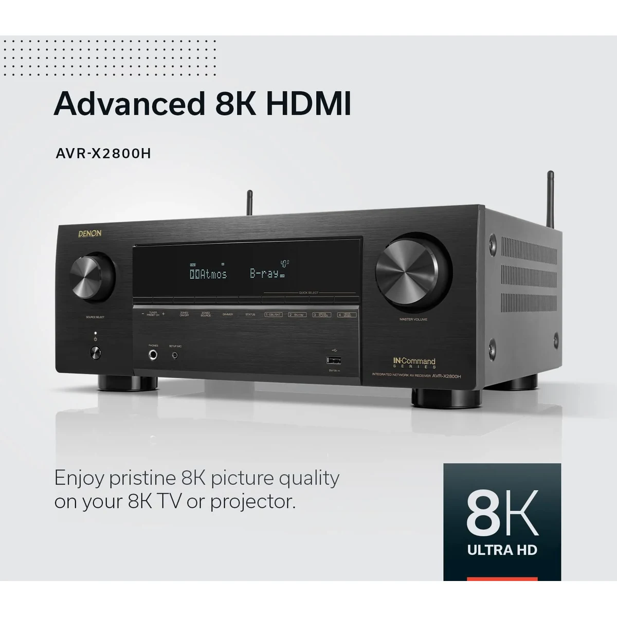 Denon AVR-X2800H — Amazon gallery image 1