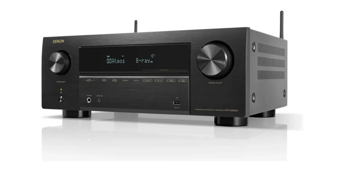 Denon AVR-X2800H — official Amazon product image