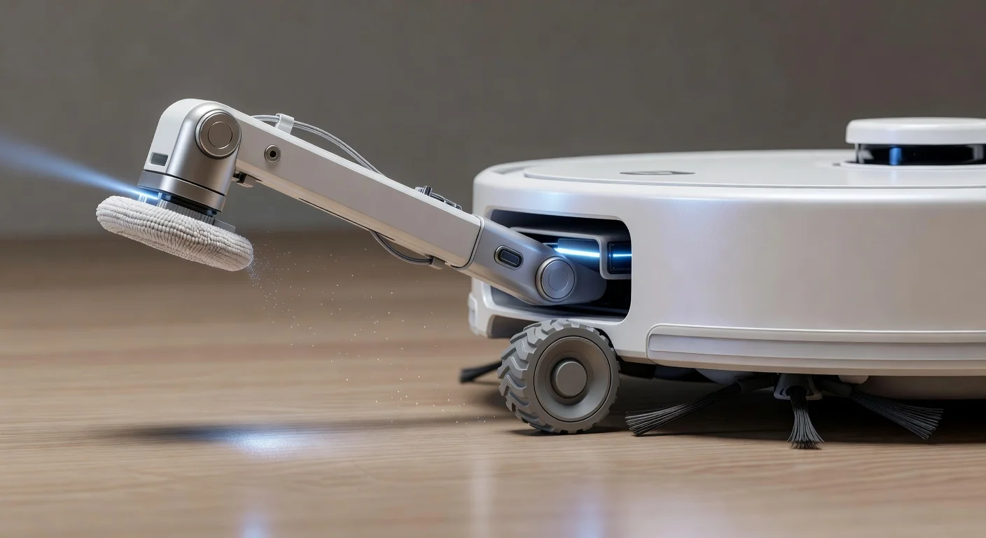 Dreame X60 Max Ultra Complete - in-use shot