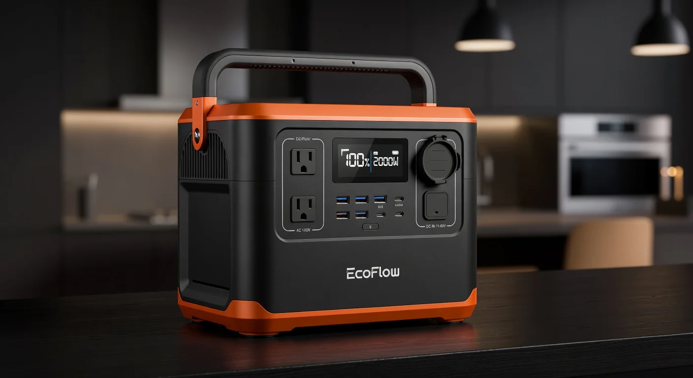 EcoFlow DELTA 2 Max - side profile