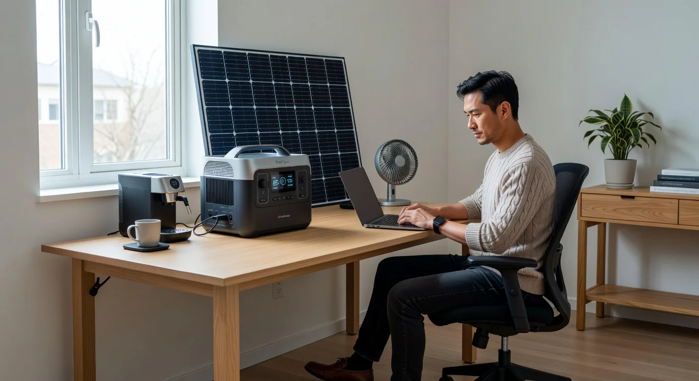 EcoFlow DELTA 2 Max - in-use shot