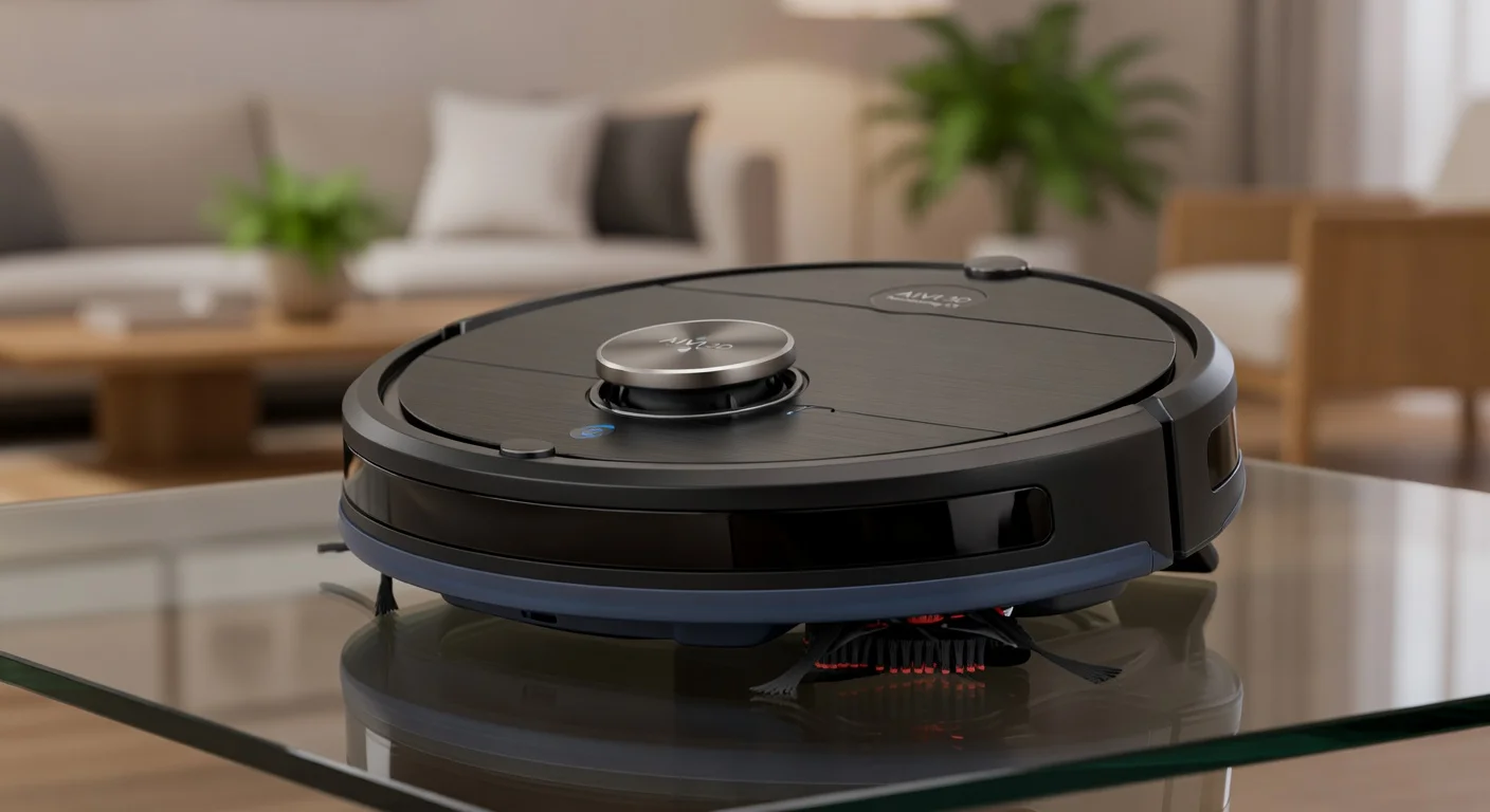 Ecovacs Deebot X8 Pro Omni - in-use shot