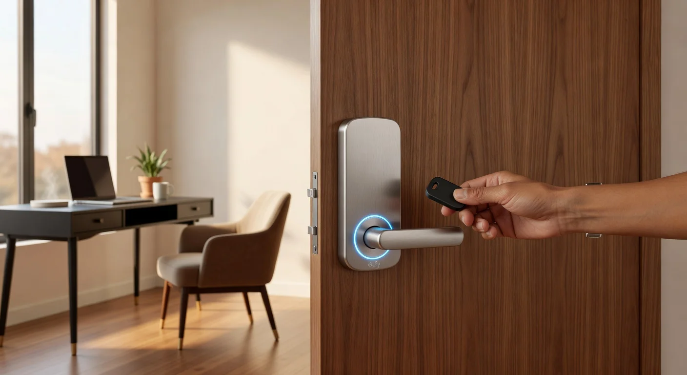 Eufy Security Smart Lock E30 - in-use shot