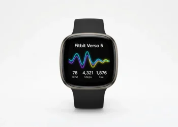 Fitbit Versa 5 - front design view