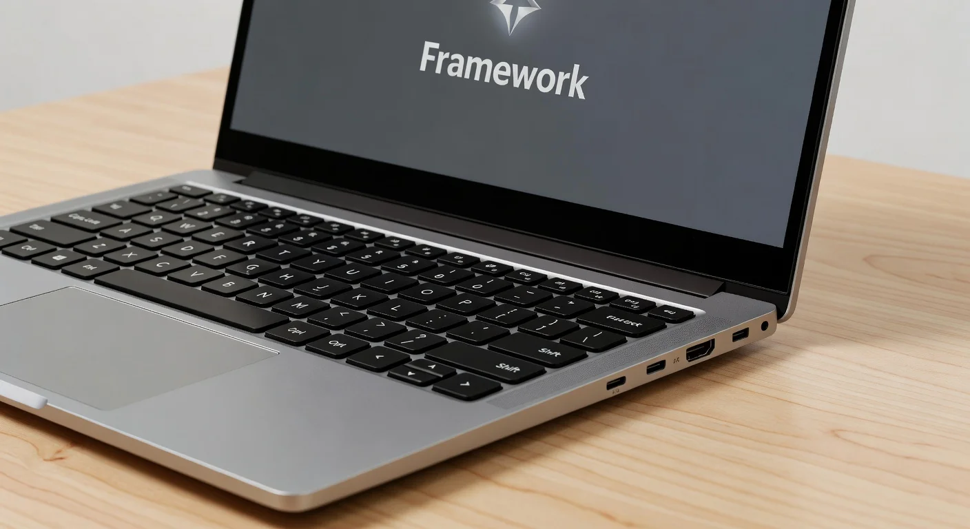 Framework Laptop 13 (2026 Refresh) - side profile
