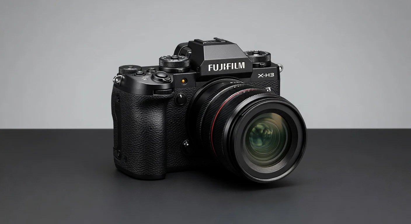 Fujifilm X-H3 - side profile