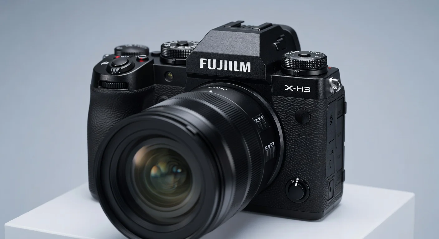 Fujifilm X-H3 - detail closeup