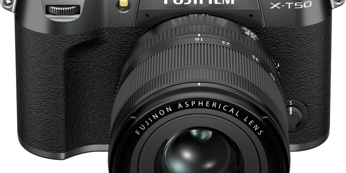 Fujifilm X-T50 - front design view