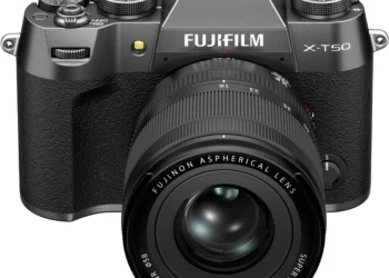 Fujifilm X-T50 - front design view