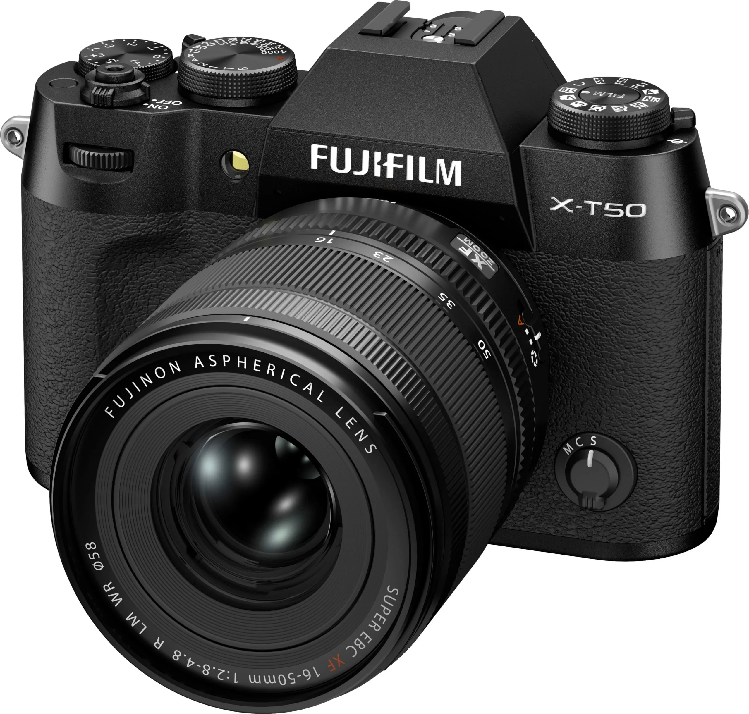 Fujifilm X-T50 - side profile