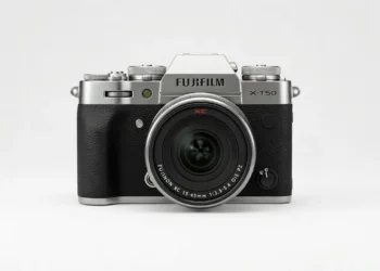 Fujifilm X-T50 - front design view
