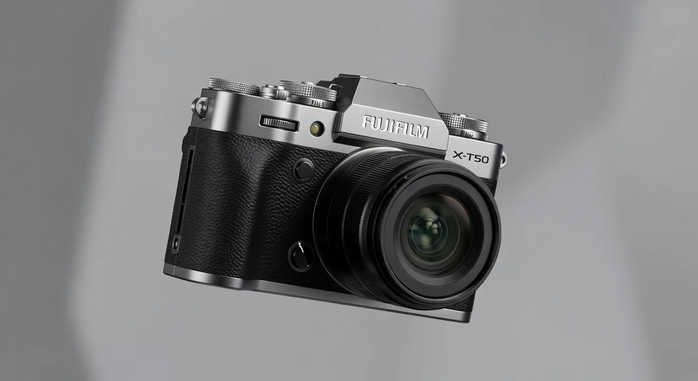 Fujifilm X-T50 - side profile