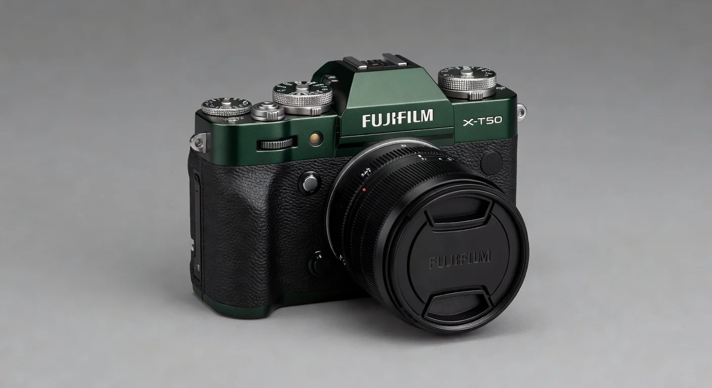 Fujifilm X-T50 - side profile Fujifilm X-T50 - side profile