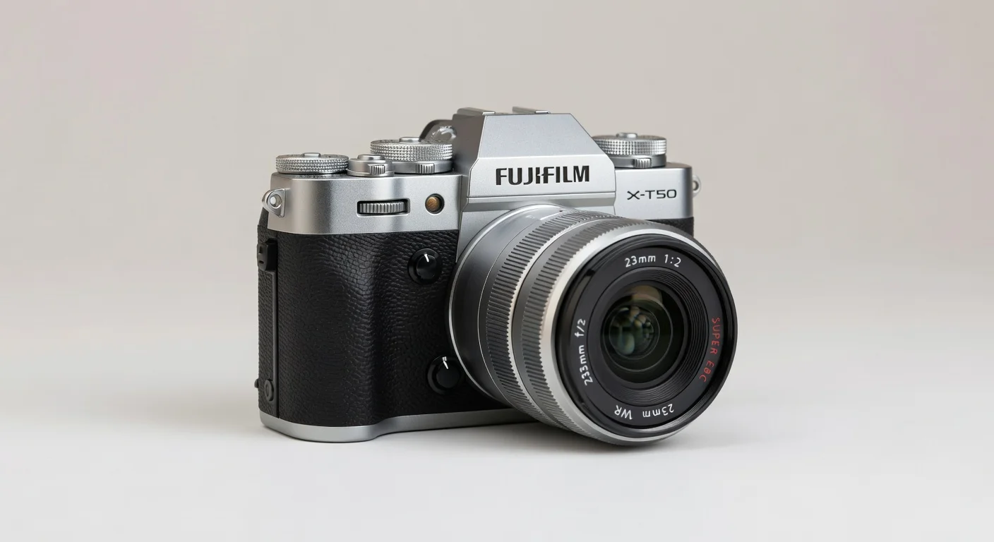 Fujifilm X-T50 - detail closeup