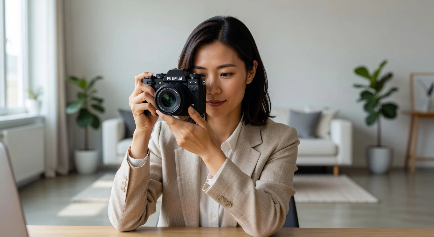 Fujifilm X-T6 - in-use shot Fujifilm X-T6 - in-use shot