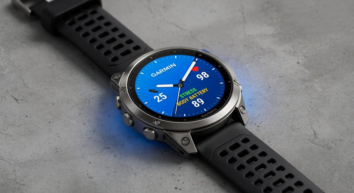 Garmin Forerunner 265 - detail closeup Garmin Forerunner 265 - detail closeup