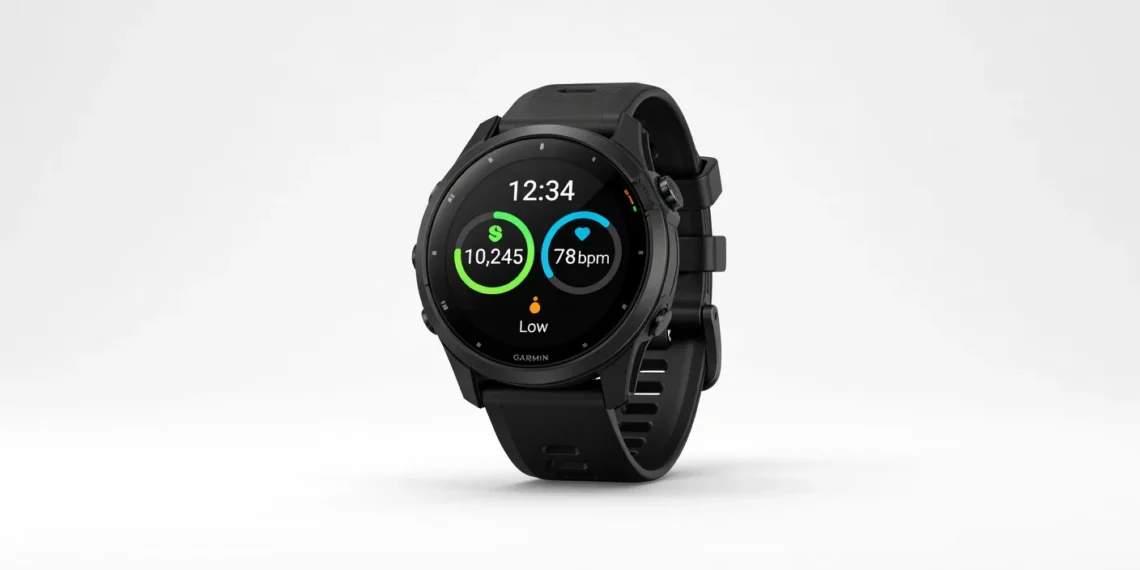 Garmin Forerunner 965S - front design view