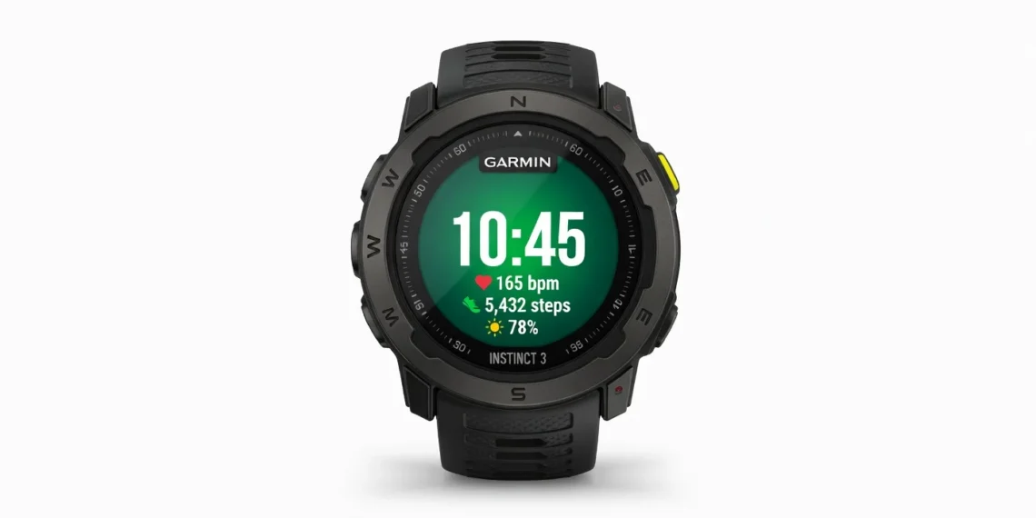 Garmin Instinct 3 - front design view