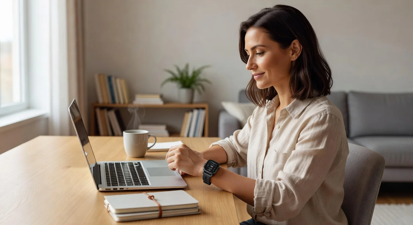 Garmin Venu 4 - in-use shot