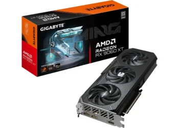 Gigabyte Radeon RX 9060 XT Gaming OC 16G — official Amazon product image