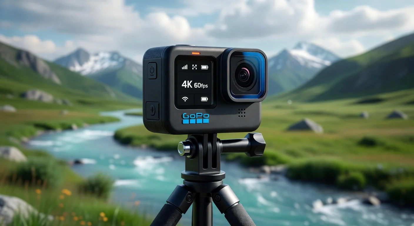 GoPro Hero 13 Black - side profile GoPro Hero 13 Black - side profile