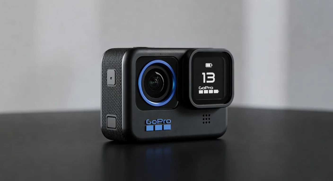 GoPro Hero 13 Black - detail closeup GoPro Hero 13 Black - detail closeup