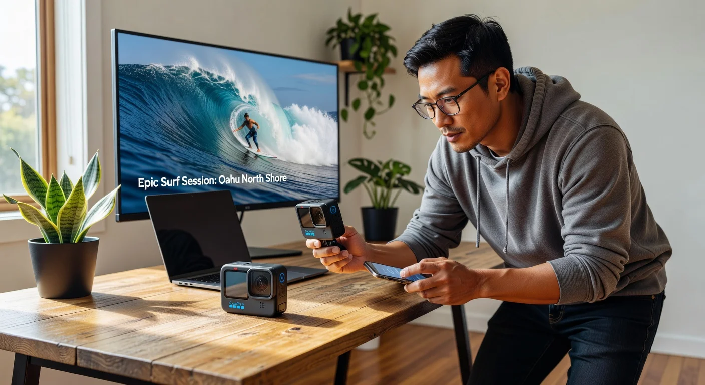 GoPro Hero 13 Black - in-use shot GoPro Hero 13 Black - in-use shot