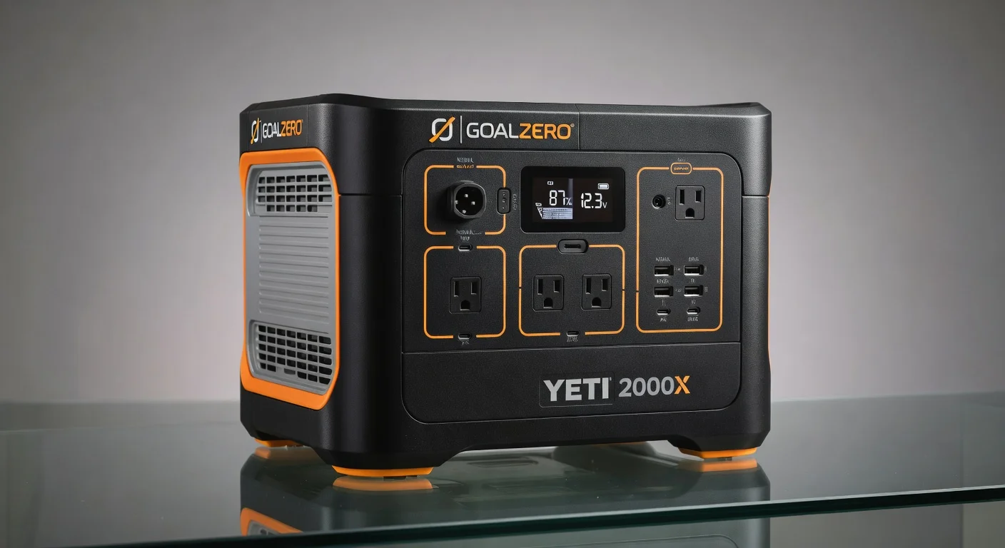 Goal Zero Yeti 2000X - side profile