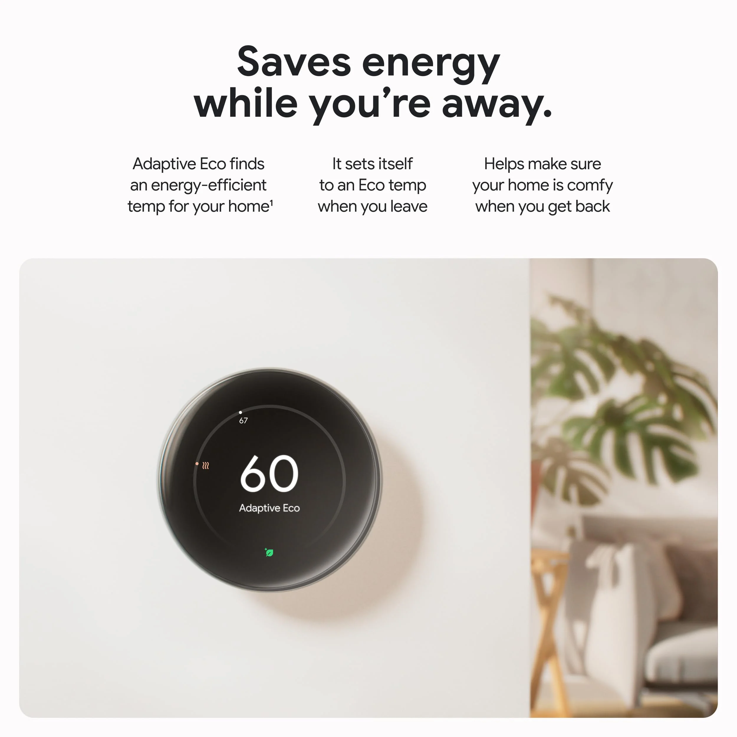 Google Nest Learning Thermostat (4th Gen) — Amazon gallery image 3