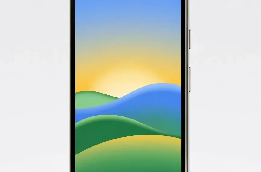 Google Pixel Fold 2 - front design view