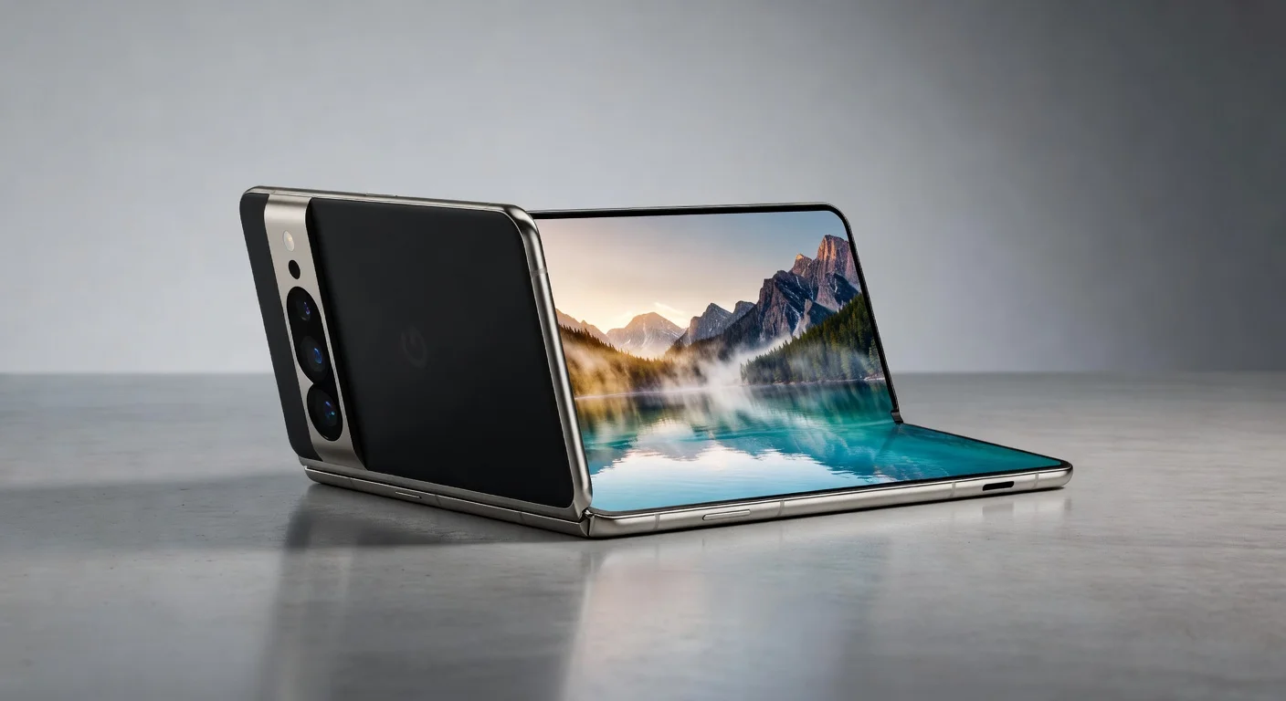 Google Pixel Fold 2 - side profile