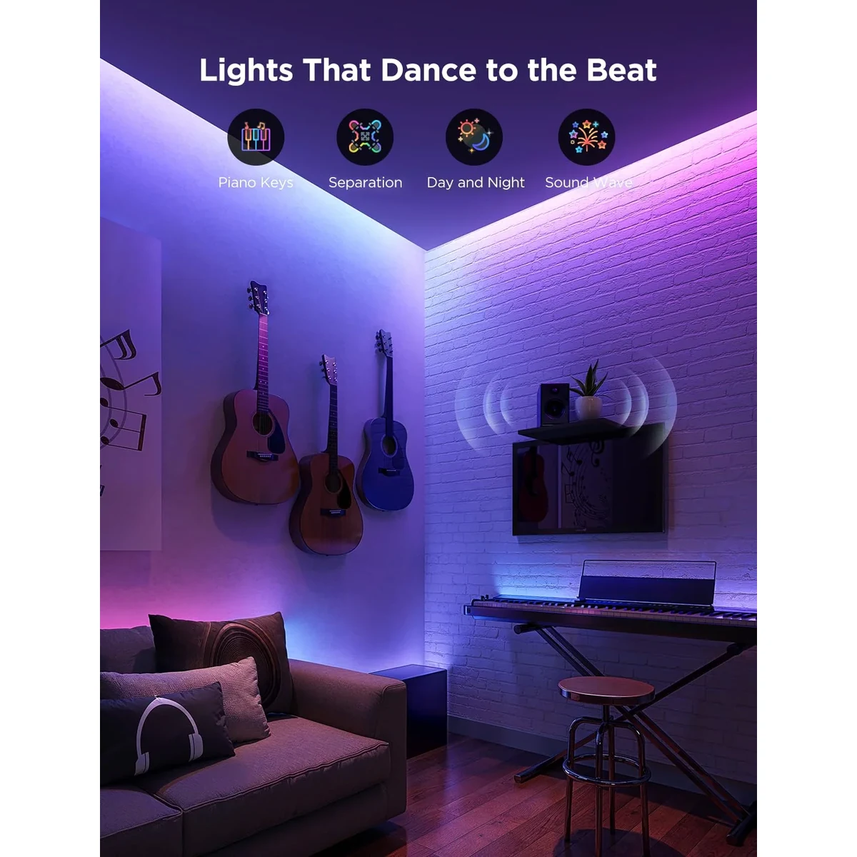 Govee Strip Light 2 Pro — Amazon gallery image 2