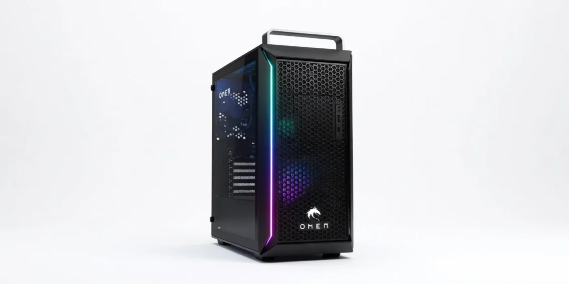 HP Omen 45L (2026 Edition) - front design view