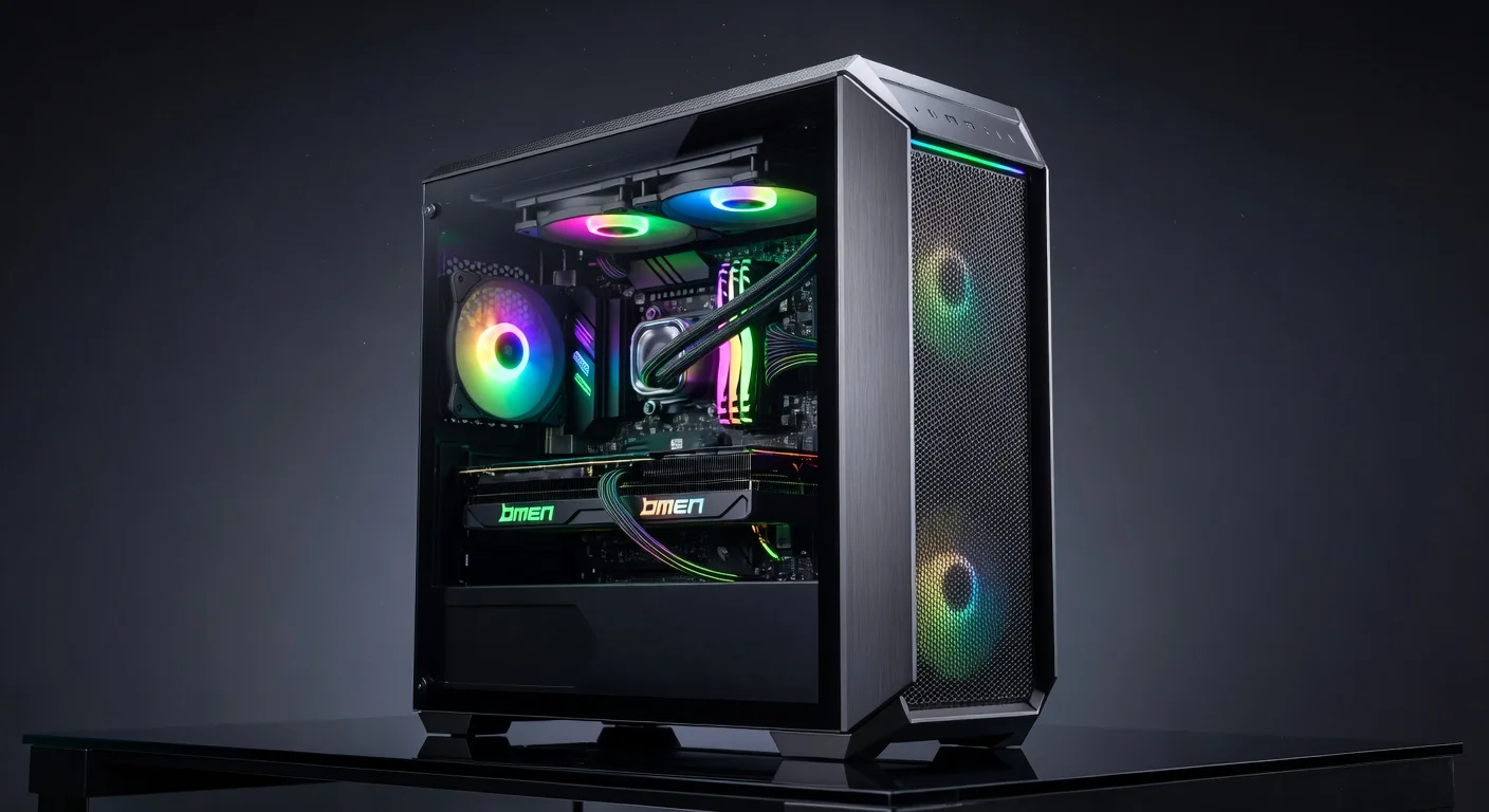 HP Omen 45L (2026 Edition) - detail closeup