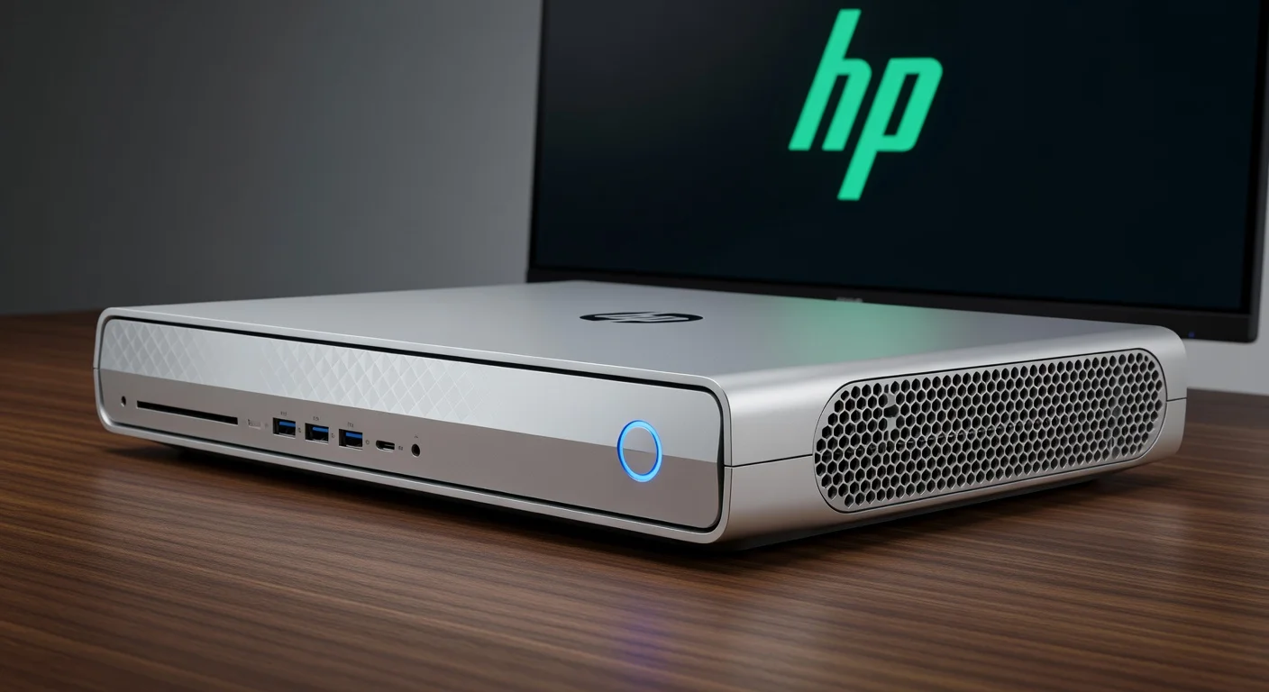 HP Pavilion Desktop TP01-2000 - side profile