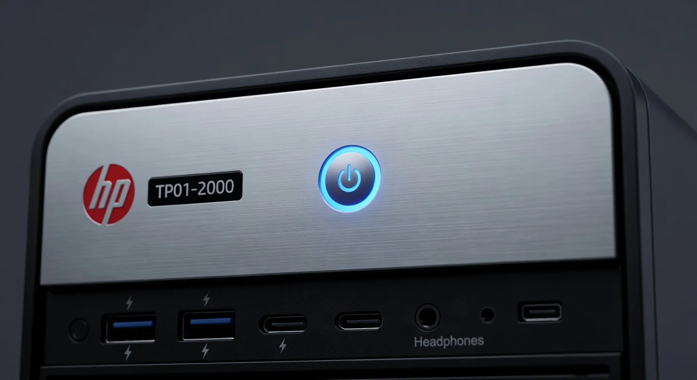 HP Pavilion Desktop TP01-2000 - detail closeup