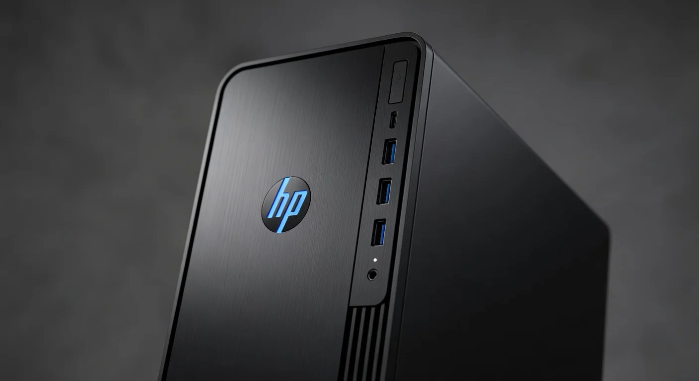 HP Pavilion Desktop TP01-2000 - detail closeup HP Pavilion Desktop TP01-2000 - detail closeup